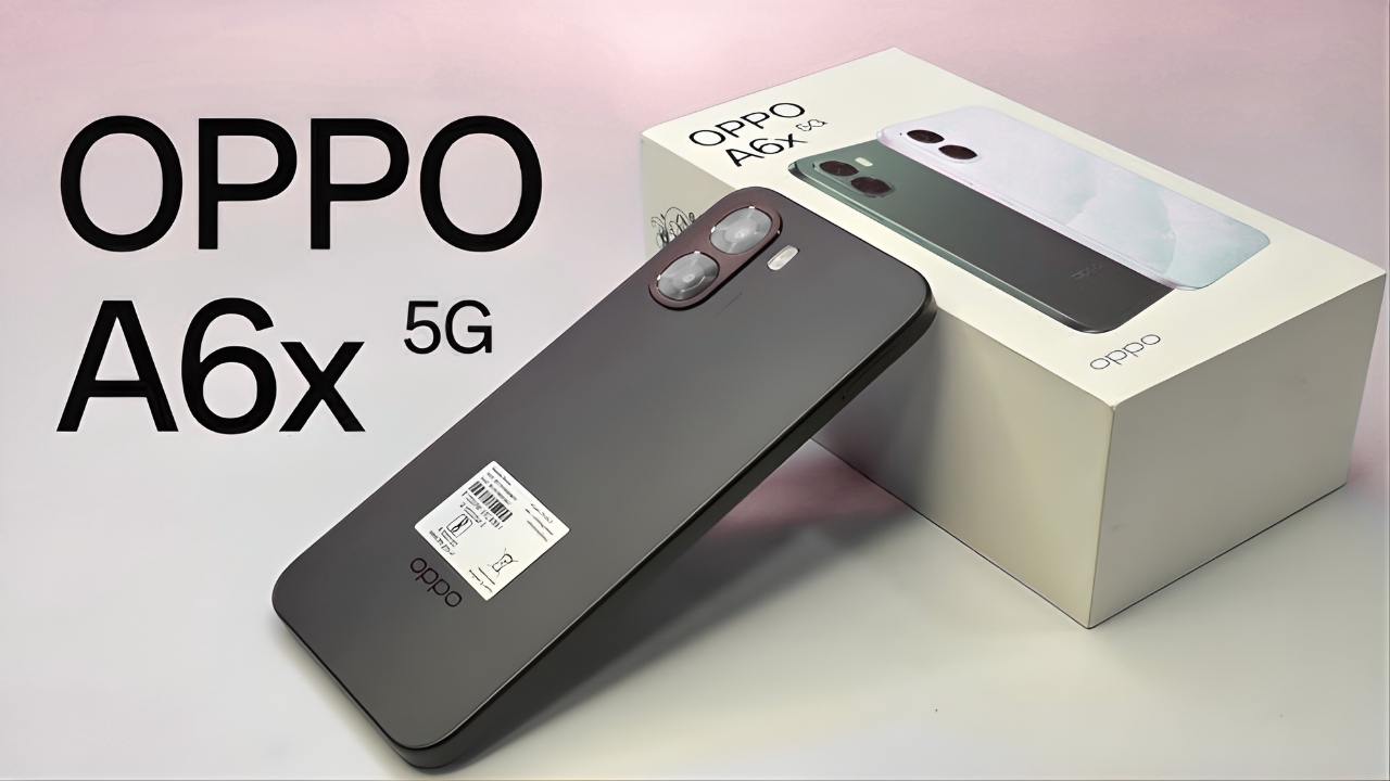 OPPO A6x 5G Launched: 6500mAh Battery, 120Hz Display and Dimensity Power