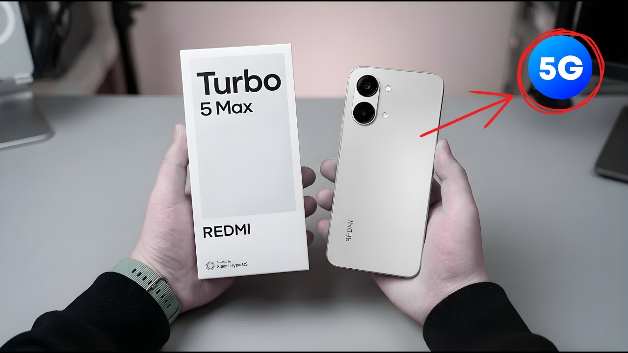Redmi Turbo 5 Max Revealed: Dimensity 9500s, 120Hz Display and 16GB RAM